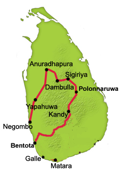 Beliebteste Radreise in Sri Lanka Pedal-Power, bei der Fahrradtour kann man auf Wunsch auch ein E-Bike bekommen
