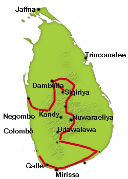 Beliebteste Radreise in Sri Lanka Pedal-Power, bei der Fahrradtour kann man auf Wunsch auch ein E-Bike bekommen